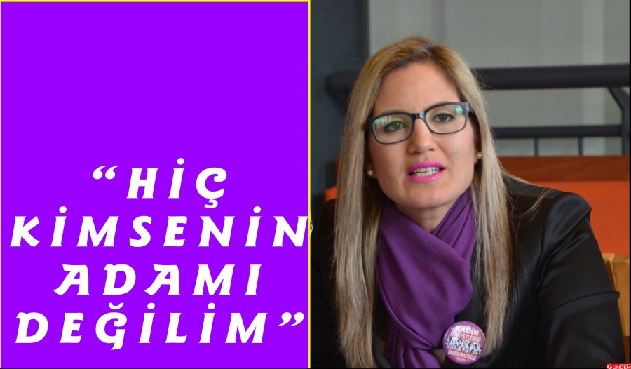 "KÜSLÜKLERİ BİTİRMEYE ADAYIM" ADAY SEVAL